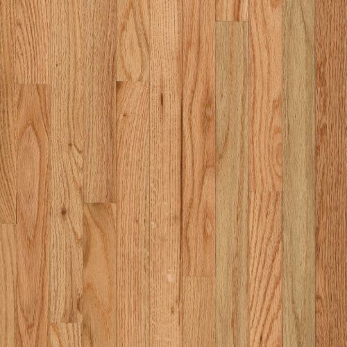 Laurel Strip Red Oak Solid in Natural 2.25" | Bruce
