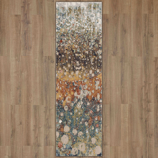 Soiree Torrent in Rose Gold Area Rugs