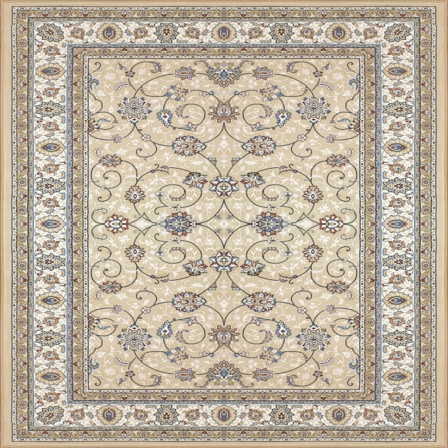 ANCIENT GARDEN - LT GOLD/IVORY