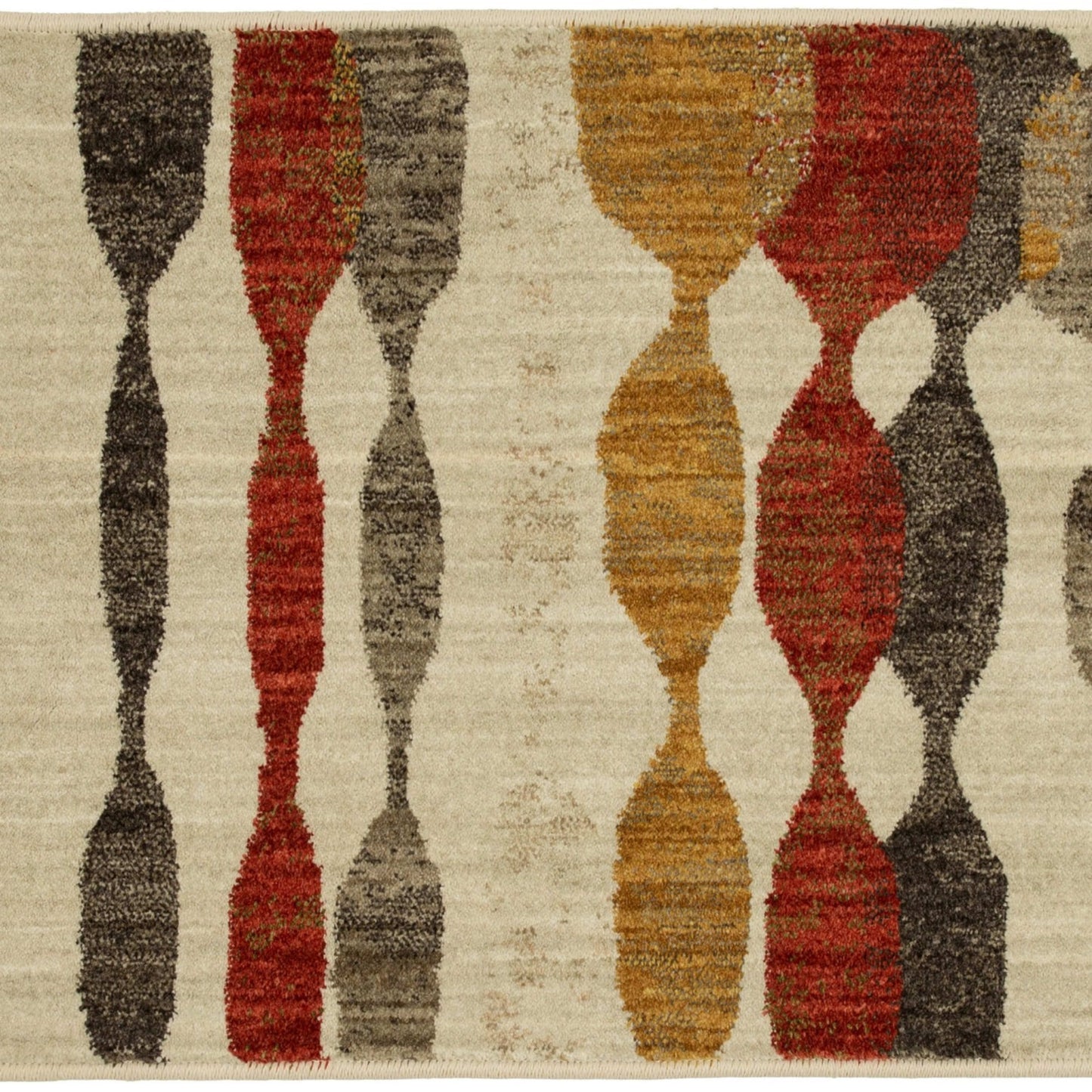 Acoustic Ginger in Ginger Area Rugs