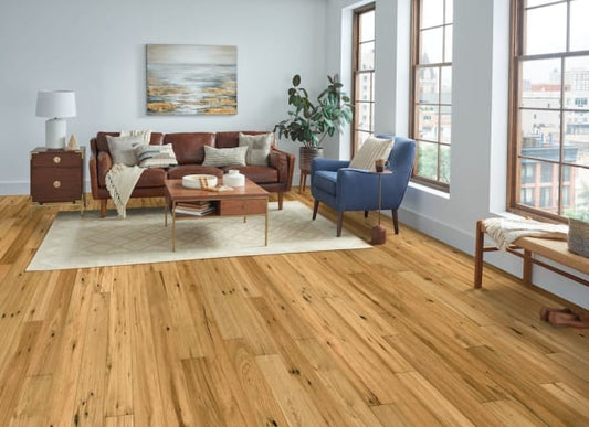 Brushed Impressions White Oak Engineered in Subtle Spring 5" | Bruce