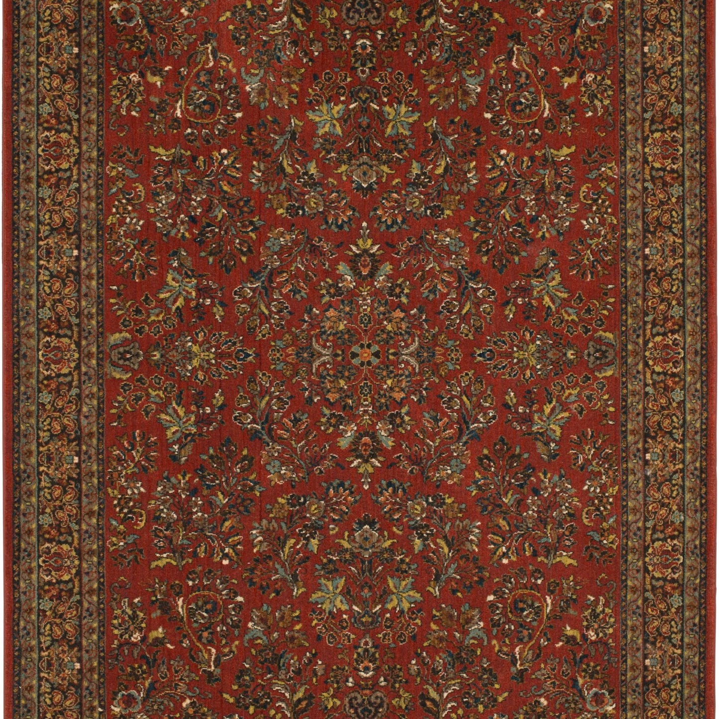 Berdan Garnet in Garnet Area Rugs