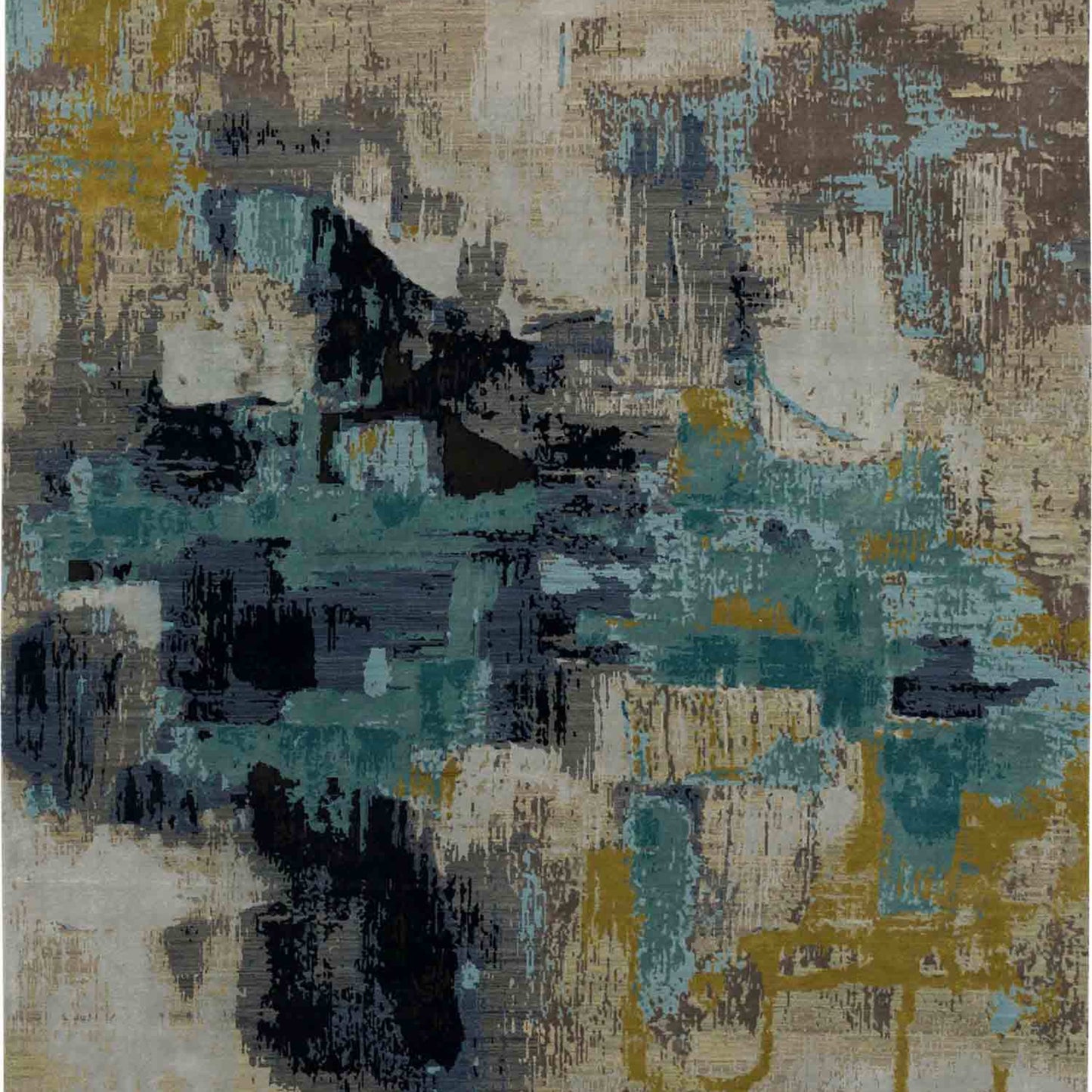 Beguiled Blue in Blue 2'X3' Area Rugs