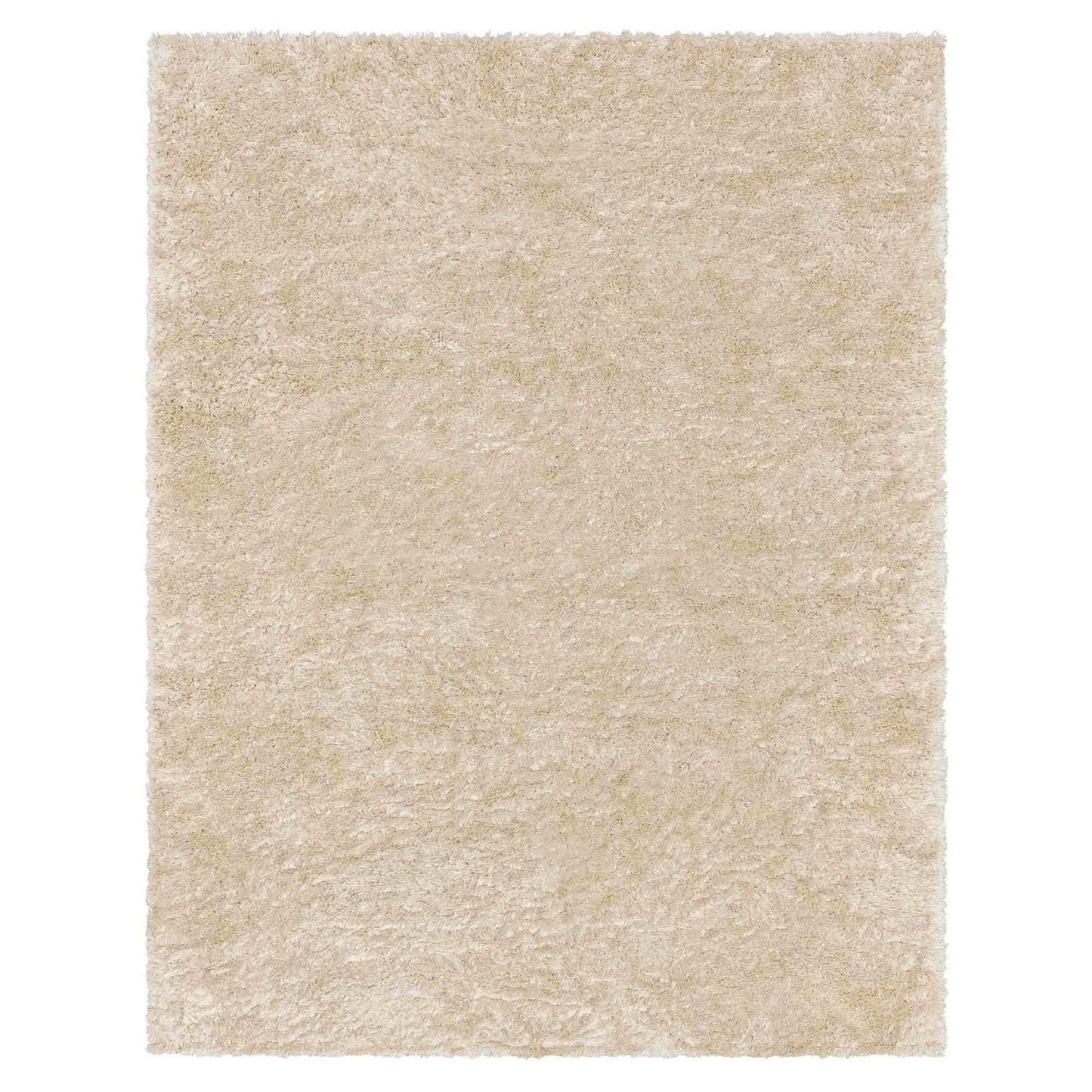 Billow Shag Cream in Cream 6'6"x9' Area Rugs