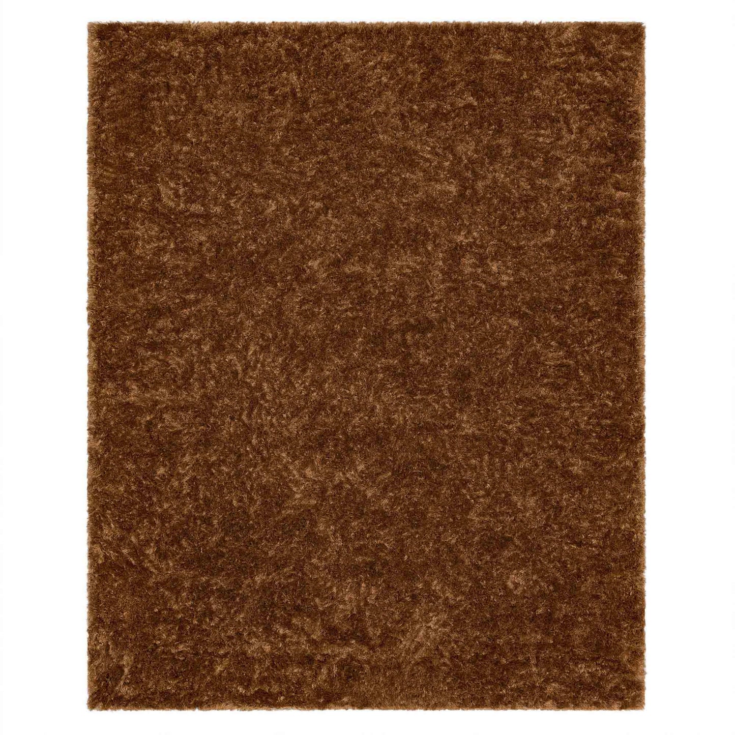 Billow Shag Rust in Rust 5'3"x8' Area Rugs