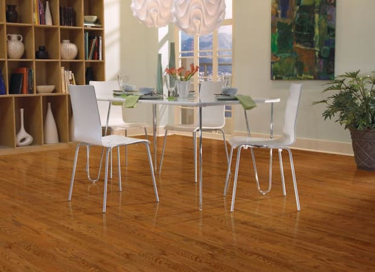 Dundee Red Oak Solid in Gunstock 4" | Bruce