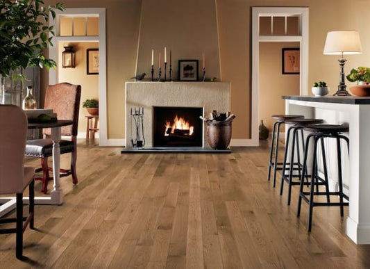 Dundee White Oak Solid in Natural 4" | Bruce