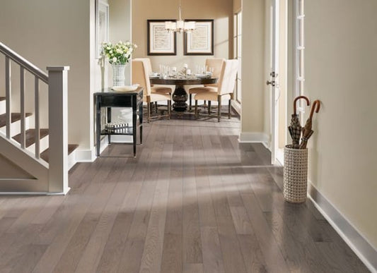 Dundee White Oak Solid in First Frost 4" | Bruce