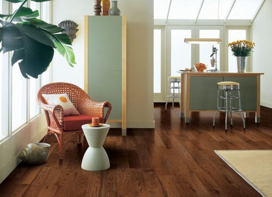 Dundee Red Oak Solid in Saddle 5" | Bruce