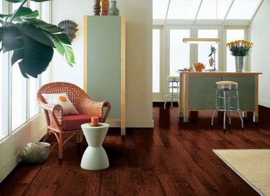 Dundee Red Oak Solid in Cherry 5" | Bruce