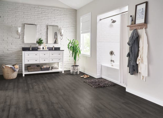 Hydropel Oak Engineered in Medium Gray 5" | Bruce