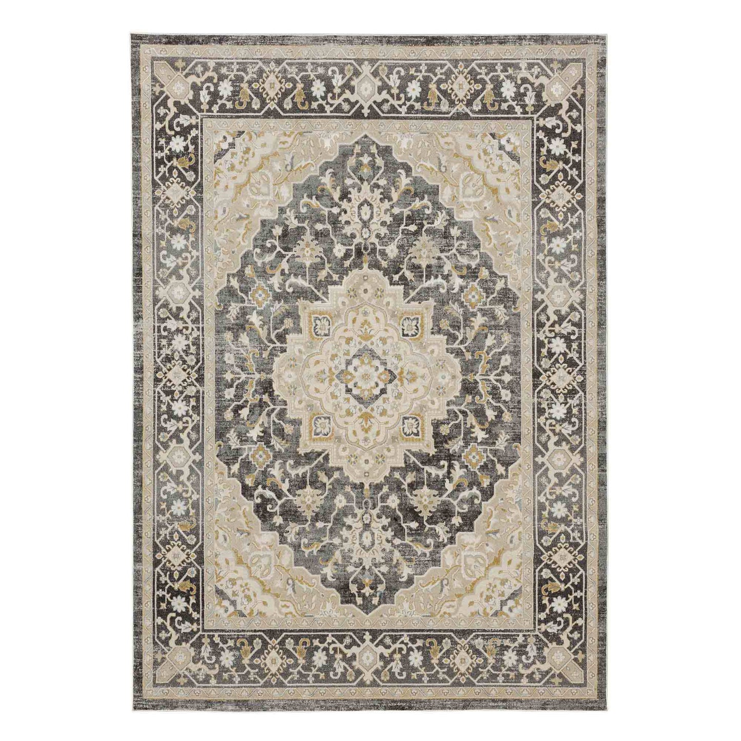 Edenhall Gray in Gray 5'X7'6" Area Rugs