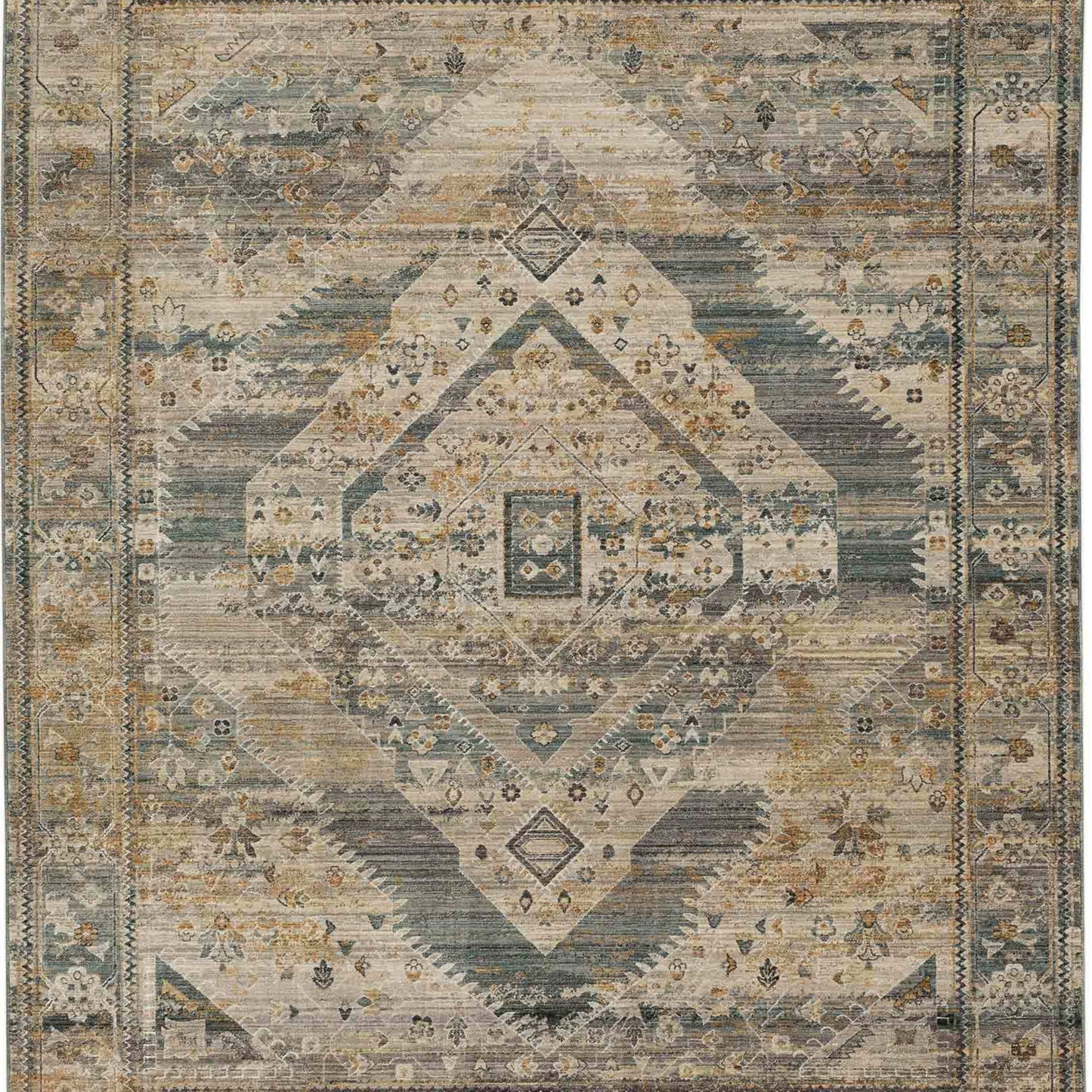 Gamin Grey in Grey 9'X12'2" Area Rugs