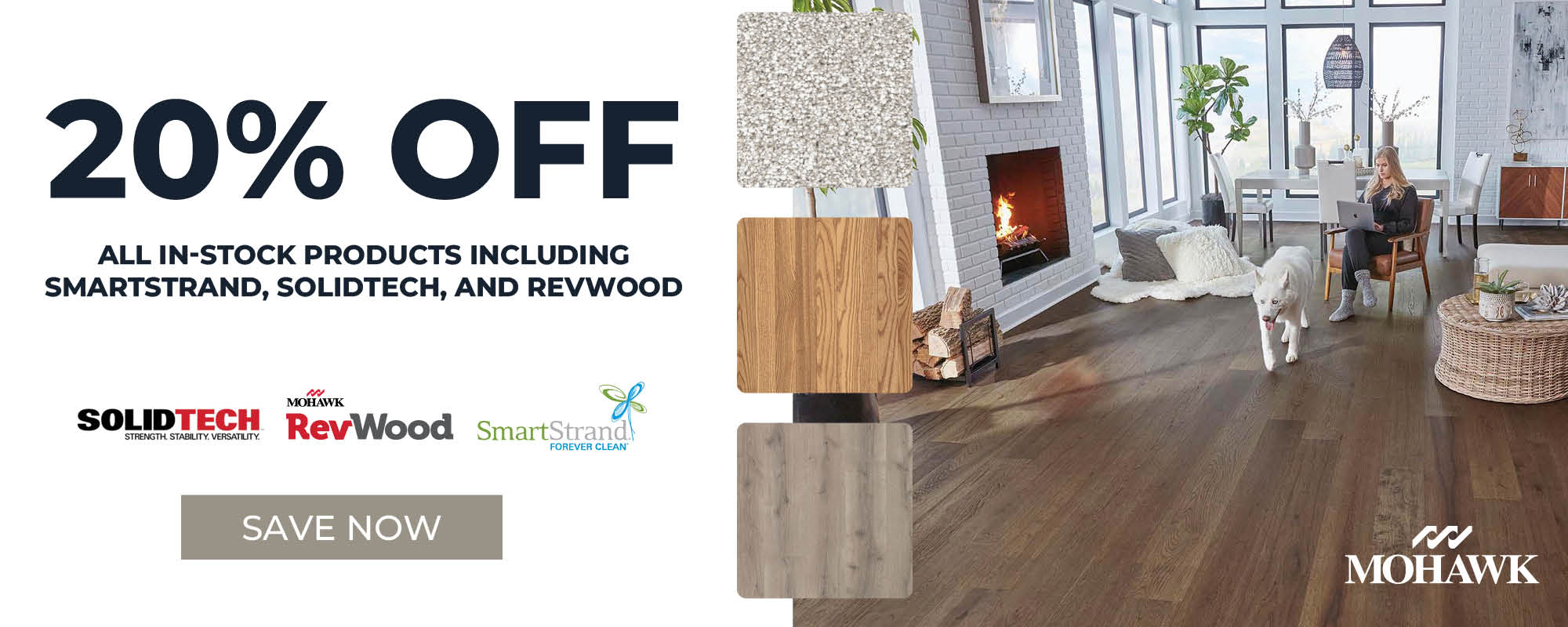 20% Off In-Stock Products at Havertown Carpet