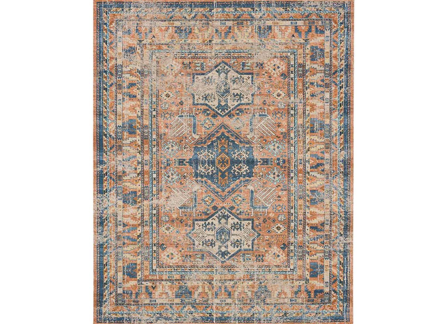 Haykota Terracotta/Rust Blue