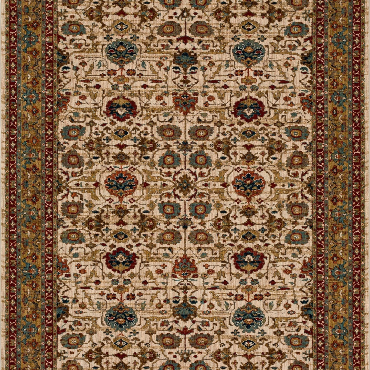 Keralam Cream in Cream Area Rugs