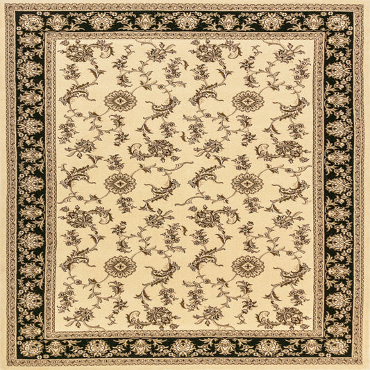 LEGACY - IVORY/BLACK in Ivory/Black Area Rugs