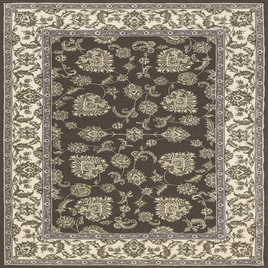 LEGACY - DARK GREY IVORY in Dark Grey Ivory Area Rugs