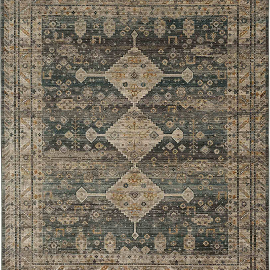 Milo Grey in Grey 9'X12'2" Area Rugs