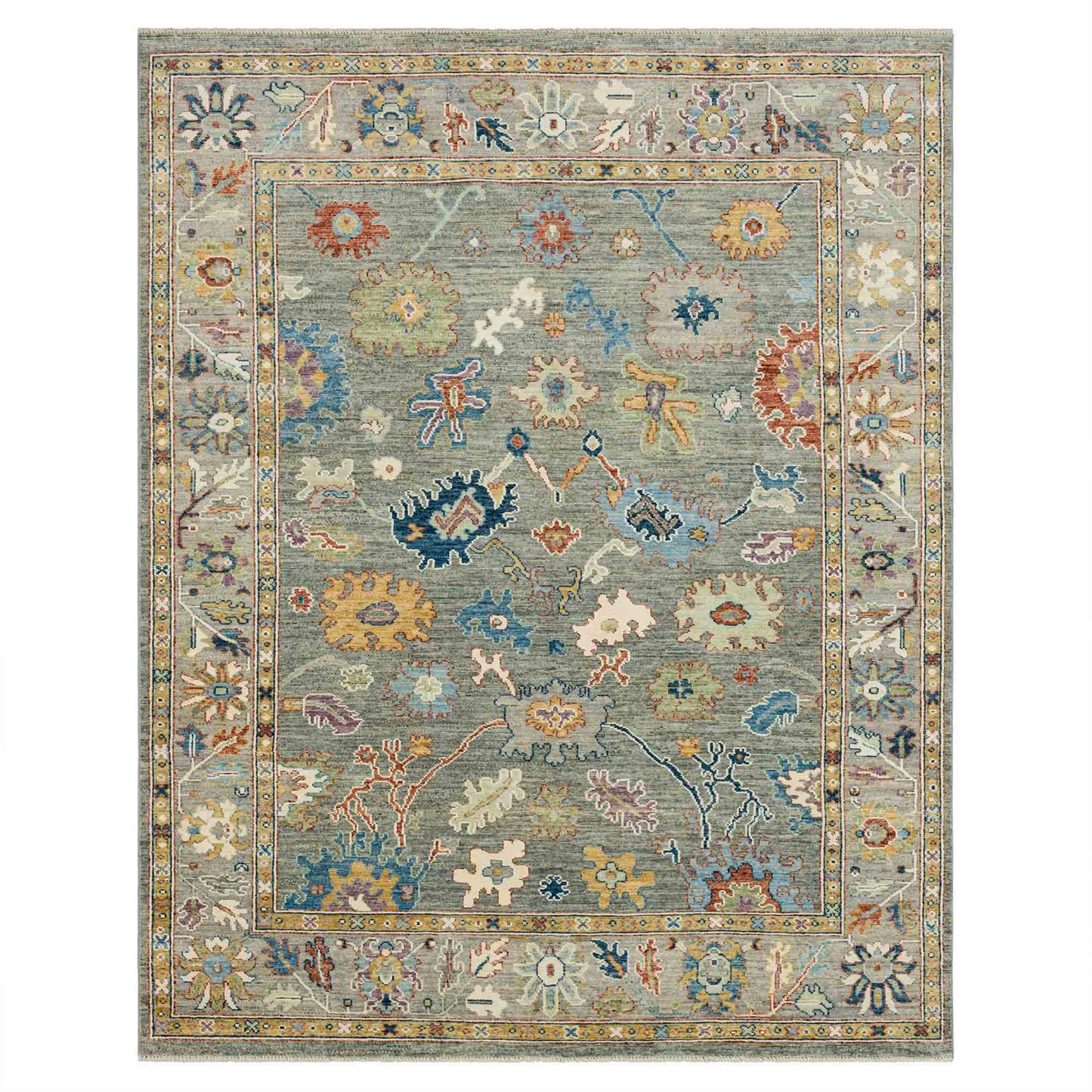 Mystique Soft Grey in Soft Grey 9'X12' Area Rugs