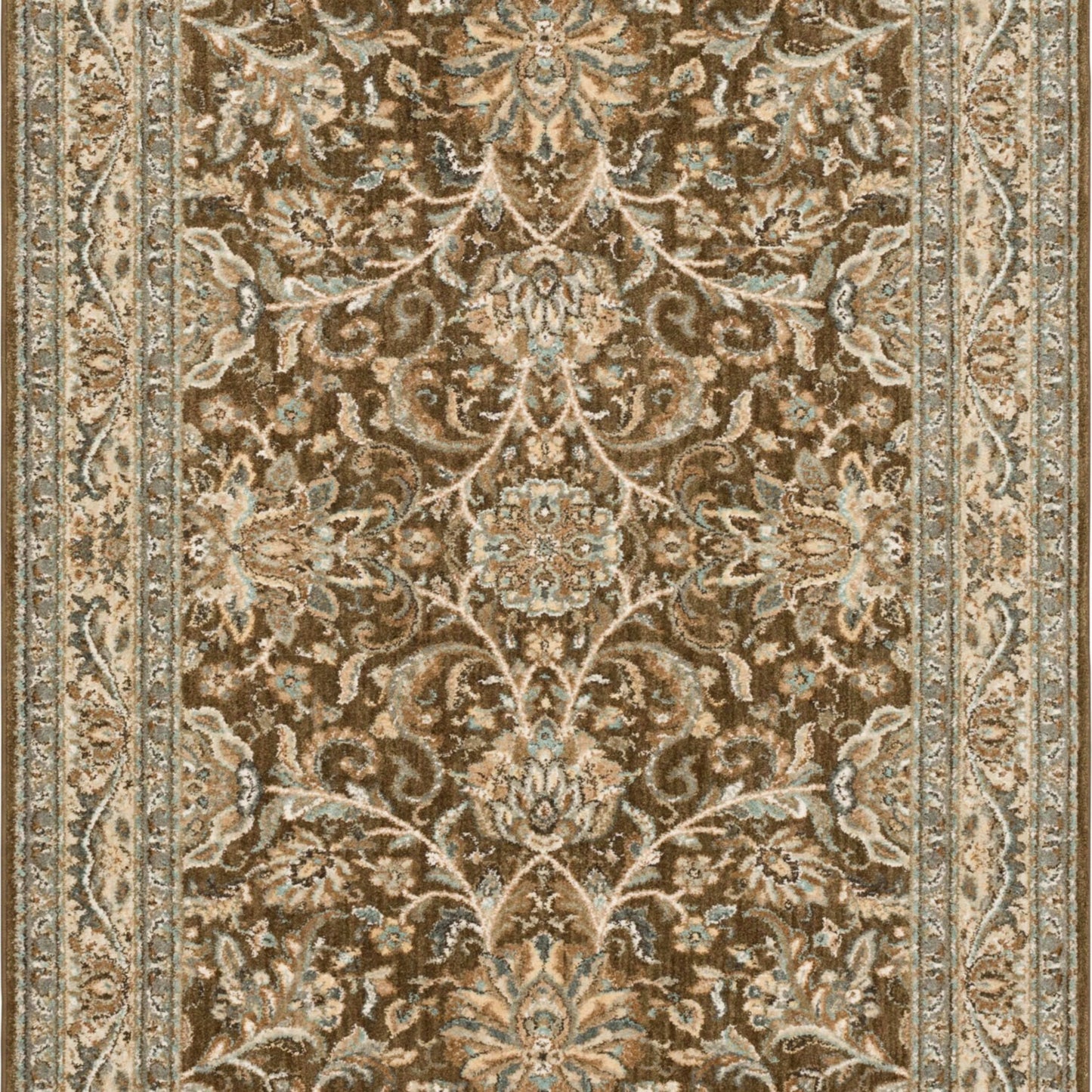 Newbridge Brown in Brown Area Rugs