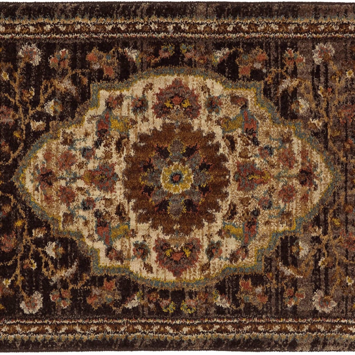 Petra Charcoal in Charcoal Area Rugs