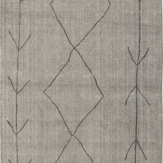 Tangier Meknes in Charcoal Area Rugs