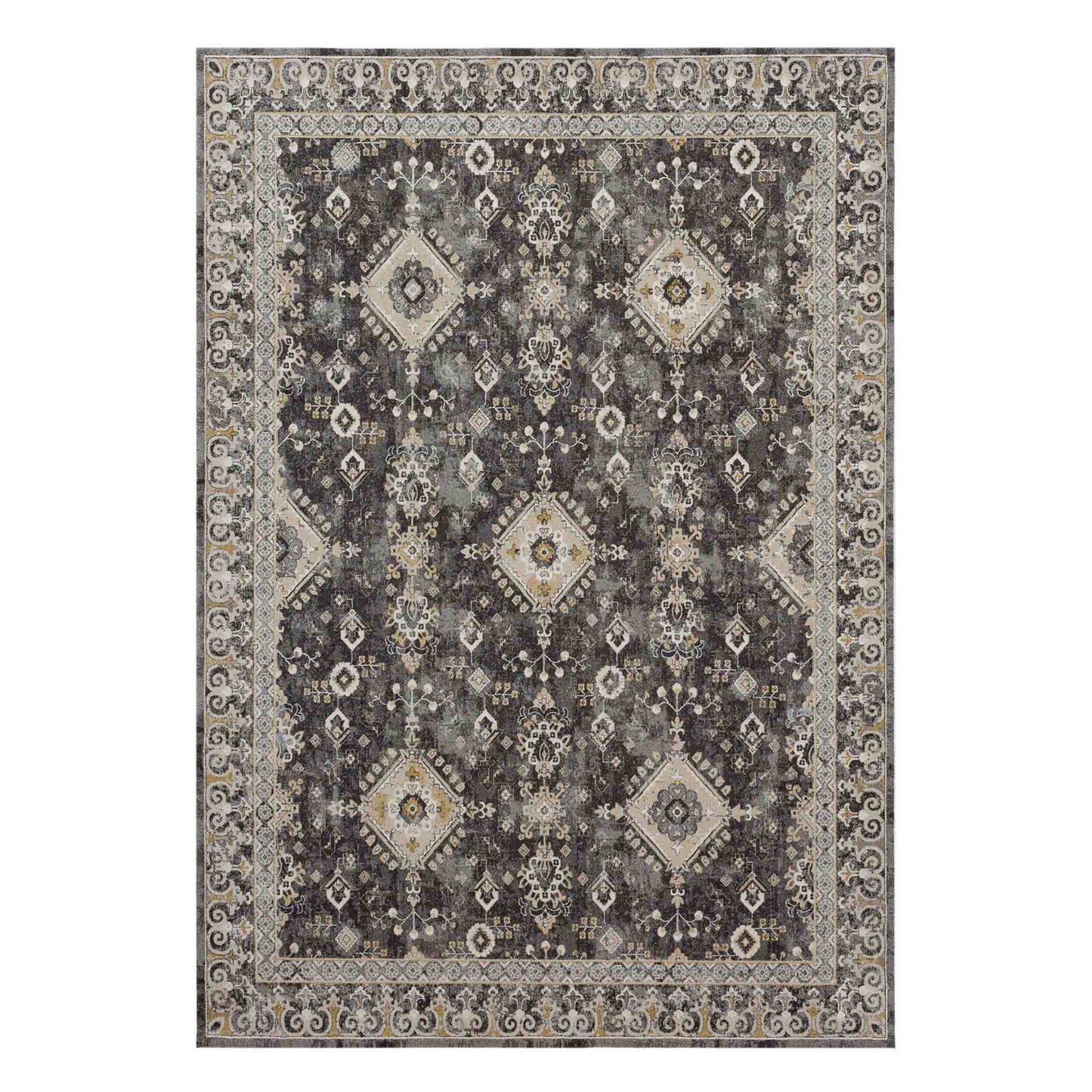 Ravenglass Anthracite in Anthracite 5'X7'6" Area Rugs