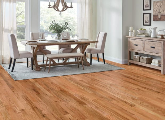 St. Vincent Red Oak Solid in Red Oak Natural 3-1/4" | Bruce
