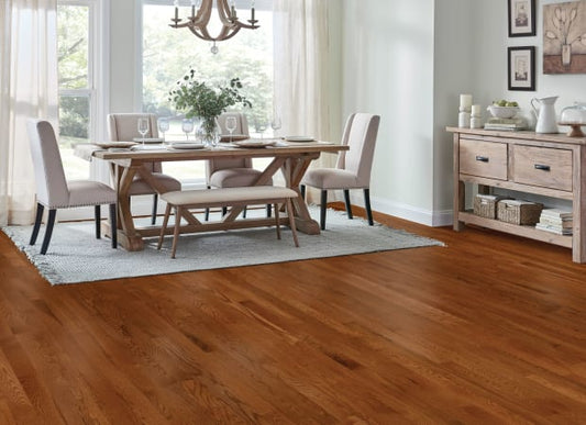 St. Vincent Red or White Oak Solid in Gunstock 3-1/4" | Bruce