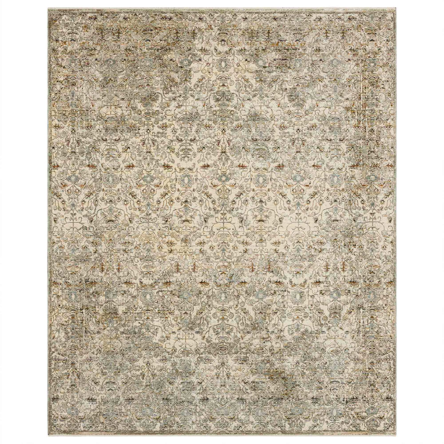 Sanctum Cream in Cream 6'6"x9'6" Area Rugs