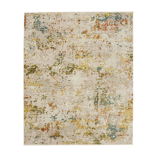 Sentimental Beige in Beige 10'X14' Area Rugs