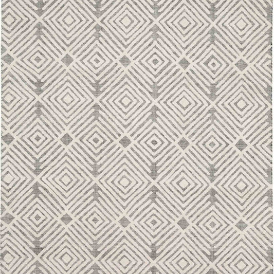 Tipaza Black/White in Black/White 9'X12' Area Rugs