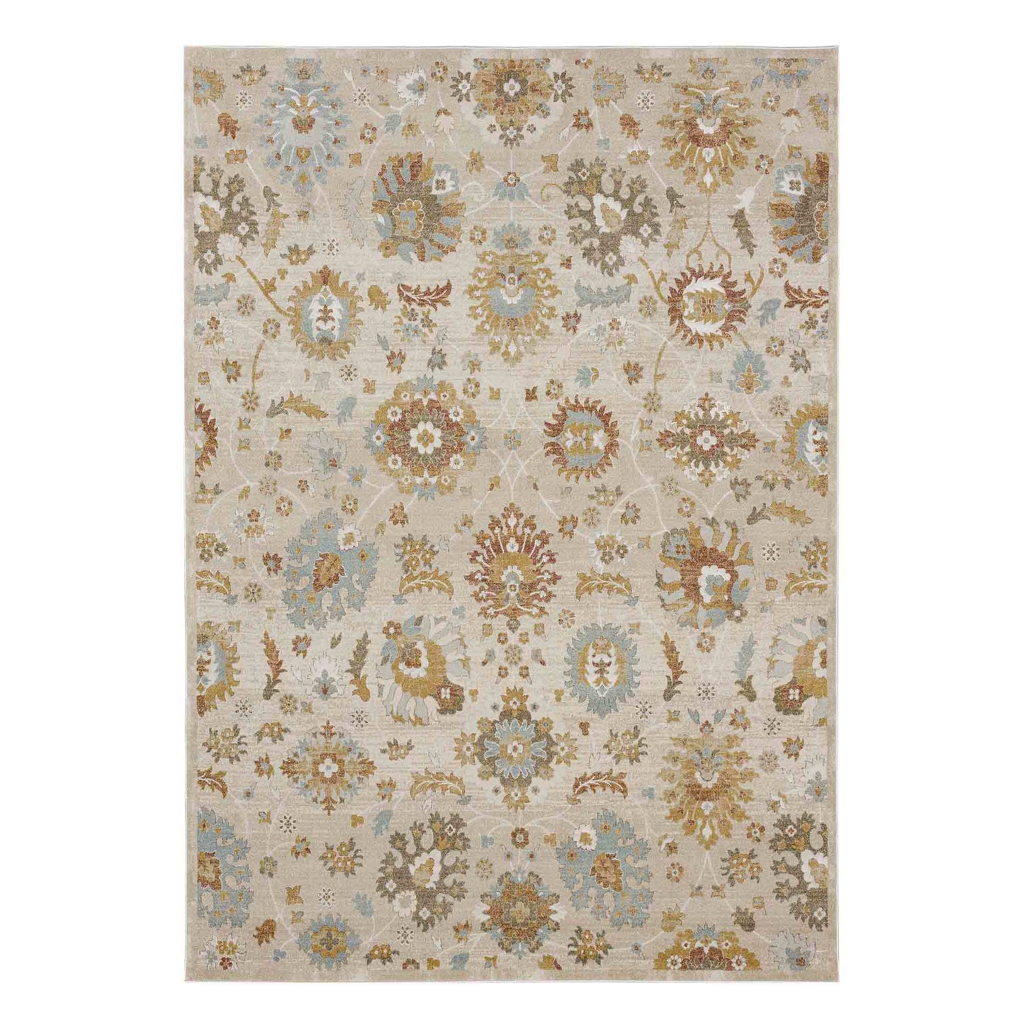 Whitehaven Beige in Beige 5'X7'6" Area Rugs