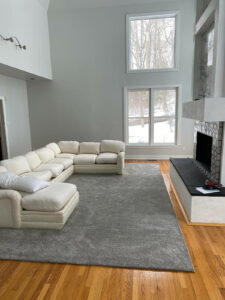 Modern living room flooring | Havertown Carpet