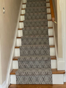Stairway carpet runner | Havertown Carpet
